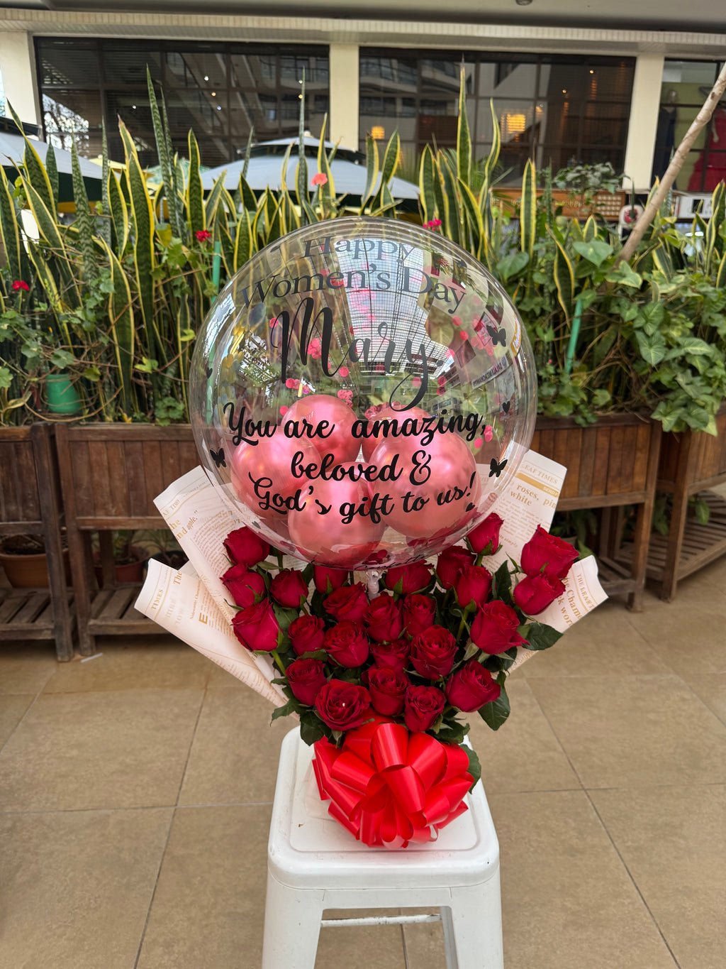Bubble bouquet