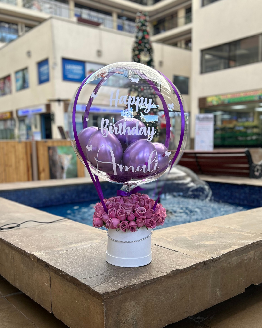 Round Flower Bubble