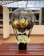 Round Flower Bubble