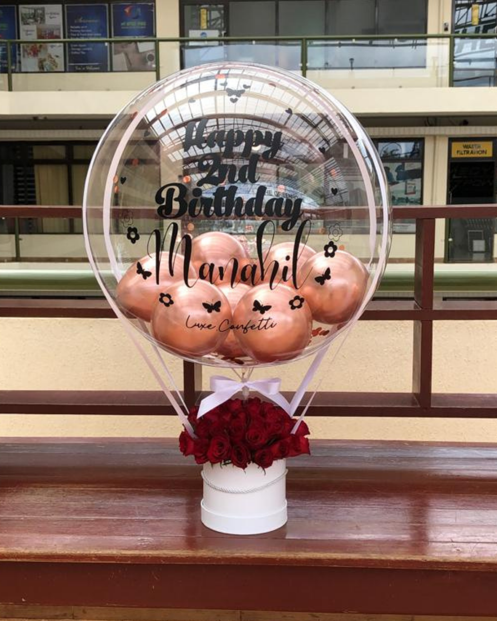 Round Flower Bubble