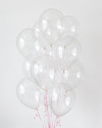 Helium latex balloons, Luxe Confetti